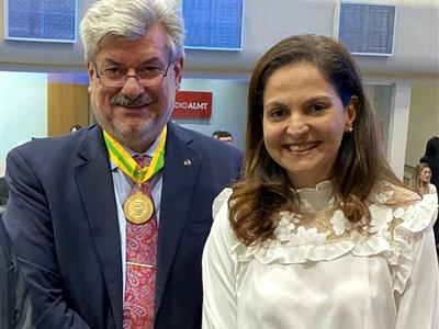 Foto da Notícia: Gisela Cardoso participa de evento com ministro do STJ em Cuiabá