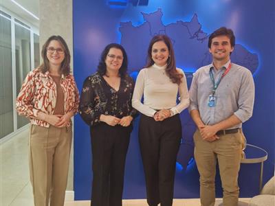 Notícia destaque: Gisela Cardoso é recebida no Sebrae para fortalecer projetos de apoio a mulheres