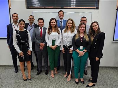 Foto da Notícia: Gisela Cardoso ministra palestra em Curso de Formação de novos promotores de justiça do MP