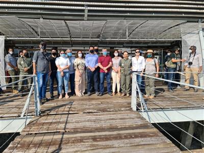 Foto da Notícia: OAB-MT visita baías de Chacororé e Siá Mariana e acompanha providências   