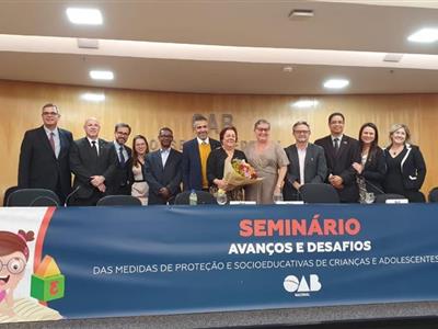 Foto da Notícia: OAB-MT participa de seminário para debater proteção socioeducativa de crianças e adolescentes no Brasil